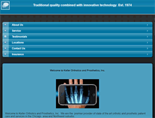 Tablet Screenshot of kelleroandp.com